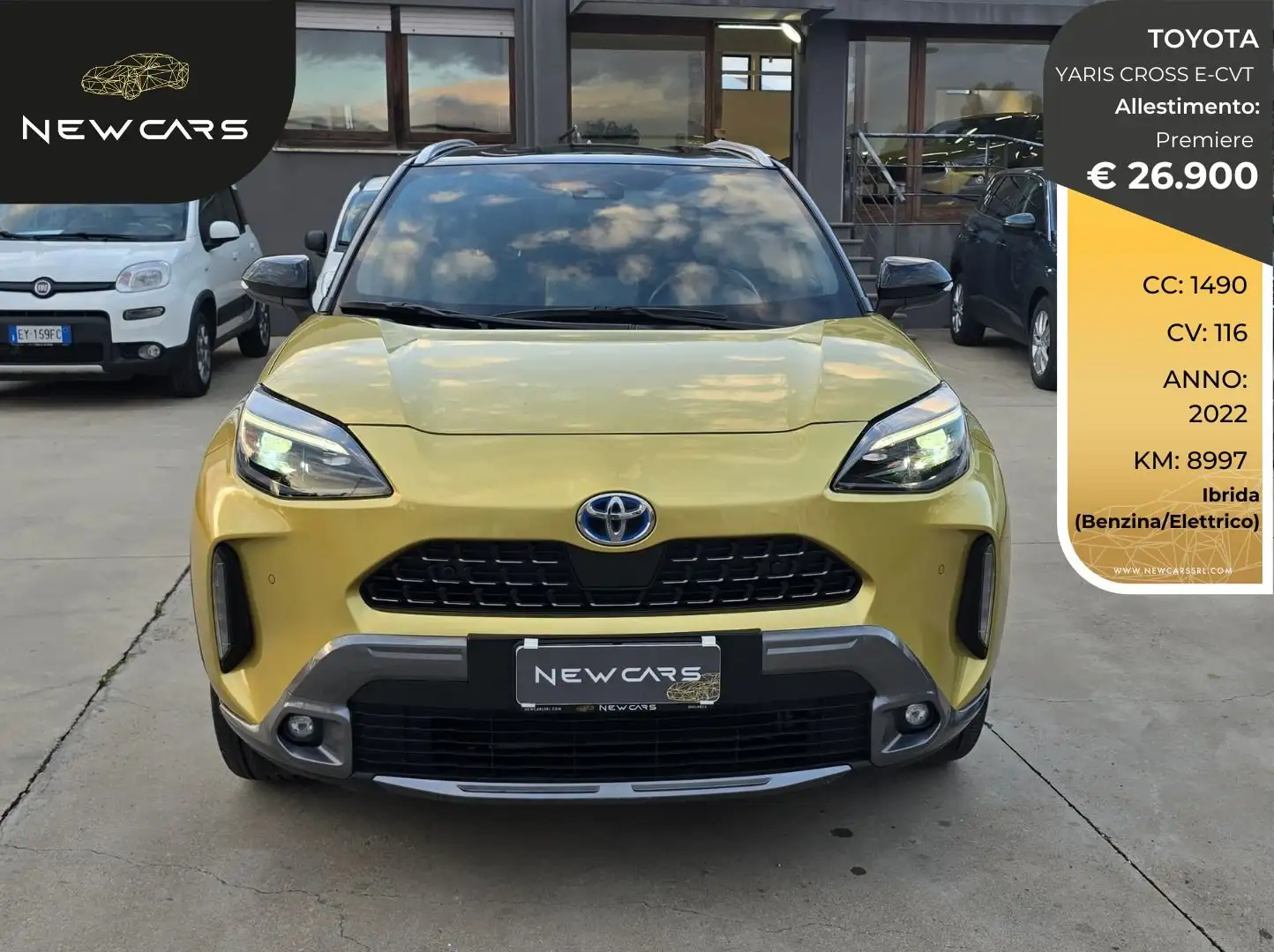 Toyota Yaris Yaris Cross 1.5h Premiere fwd 116cv e-cvt Oro - 1
