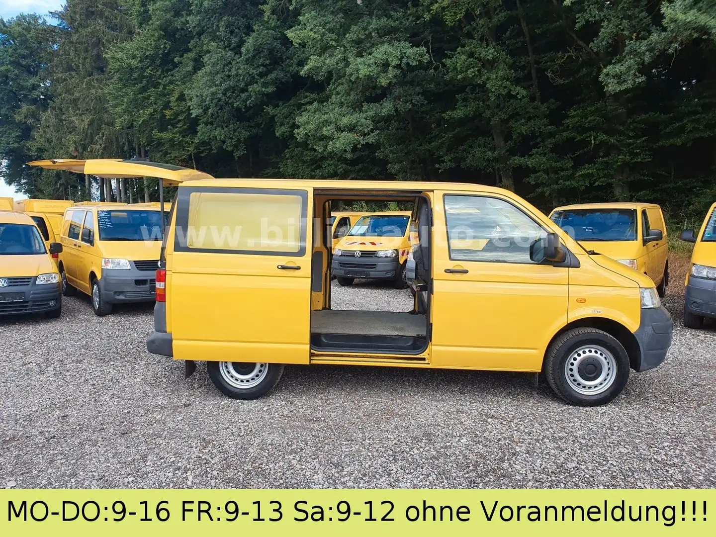 Volkswagen T5 Transporter T5 1.9 TDI 2x Schiebetüre /Scheckheft Gelb - 1