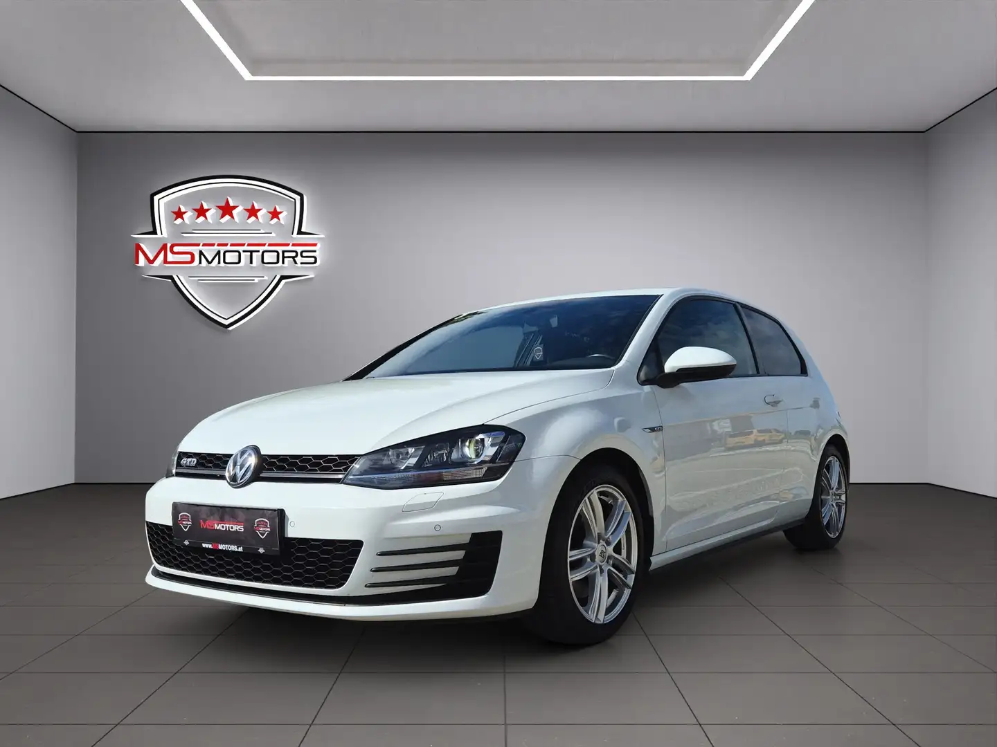 Volkswagen Golf GTD 2,0 TDI*2. BESITZ*KREDIT*GARANTIE Weiß - 1