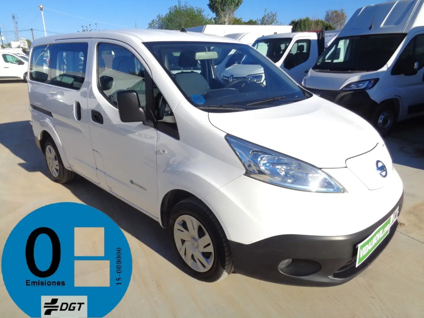 Nissan Evalia e-NV200 5 40kWh Blanco - 1