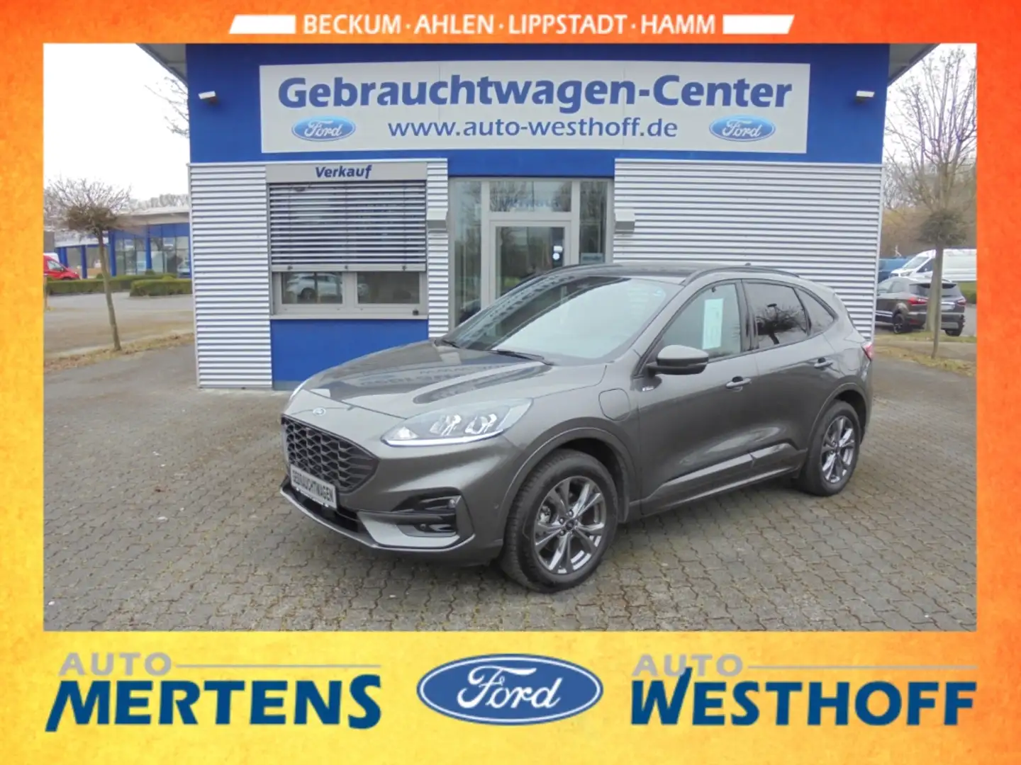 Ford Kuga ST-Line 2.5 PHEV Kamera Winter-Paket GJR Gris - 1