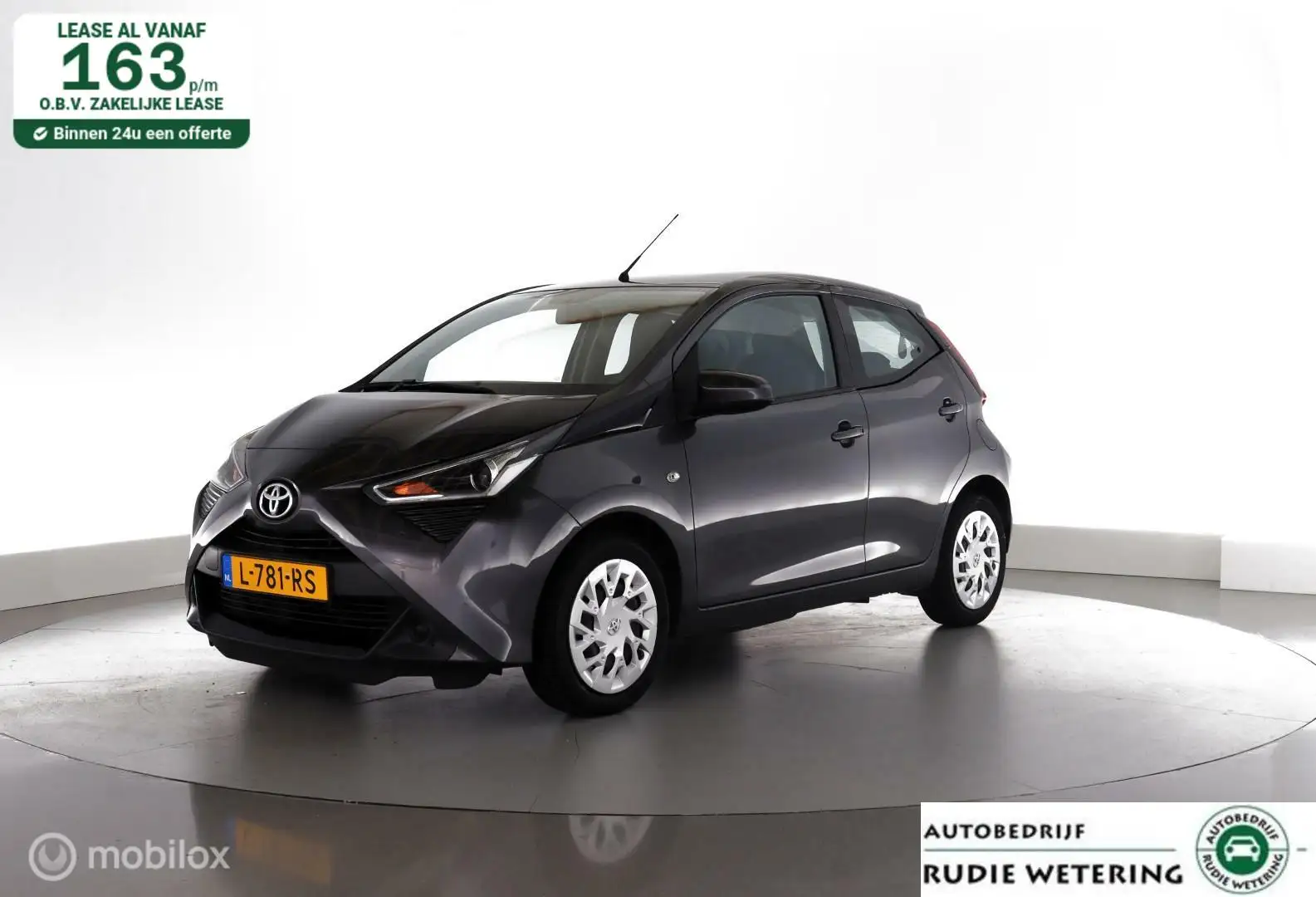 Toyota Aygo 1.0 VVT-i 72pk X-Play applecarplay|airco|camera|da Gris - 1