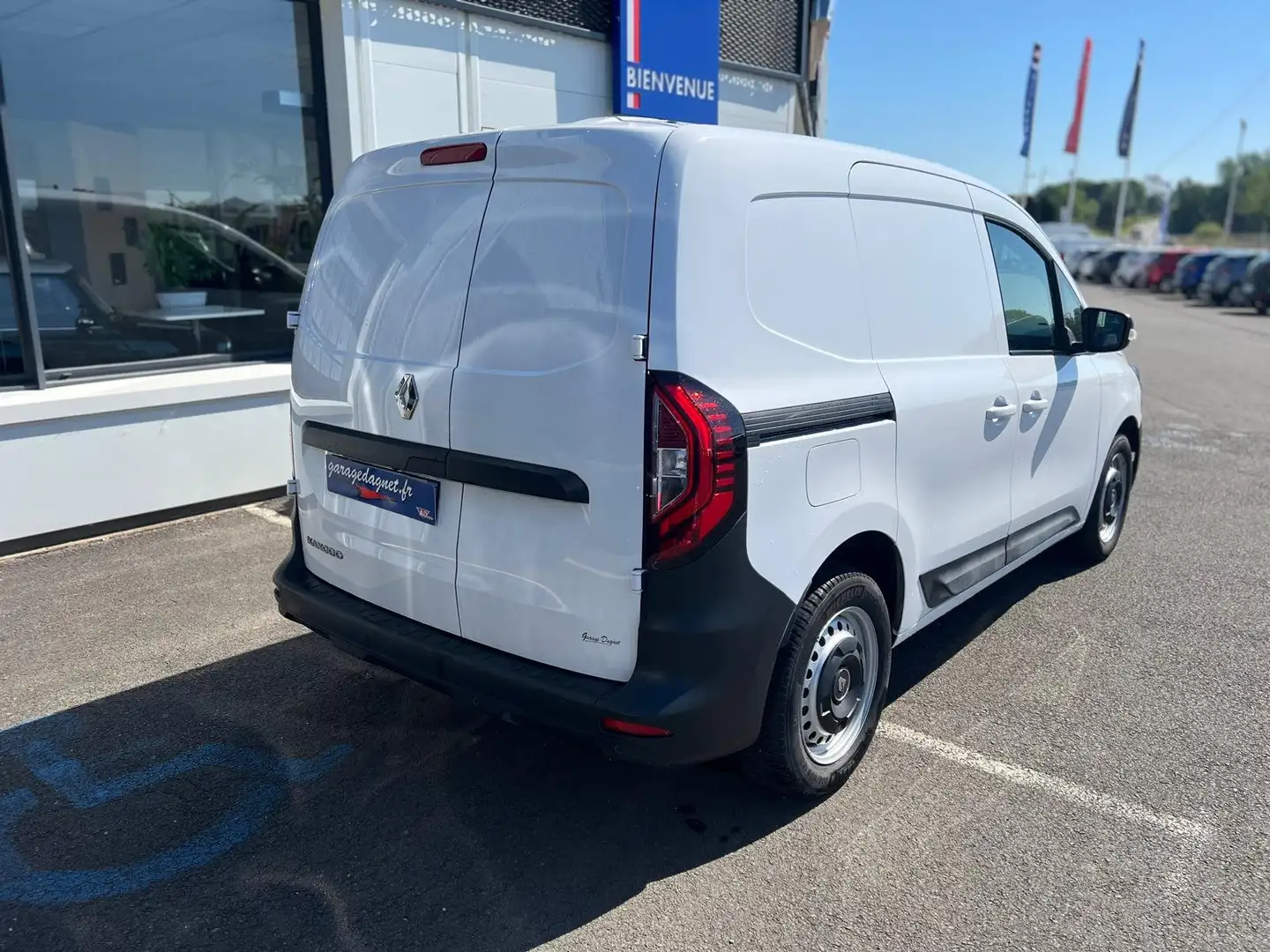 Renault Kangoo KANGOO VAN BLUE DCI 95 EXTRA Blanc - 2