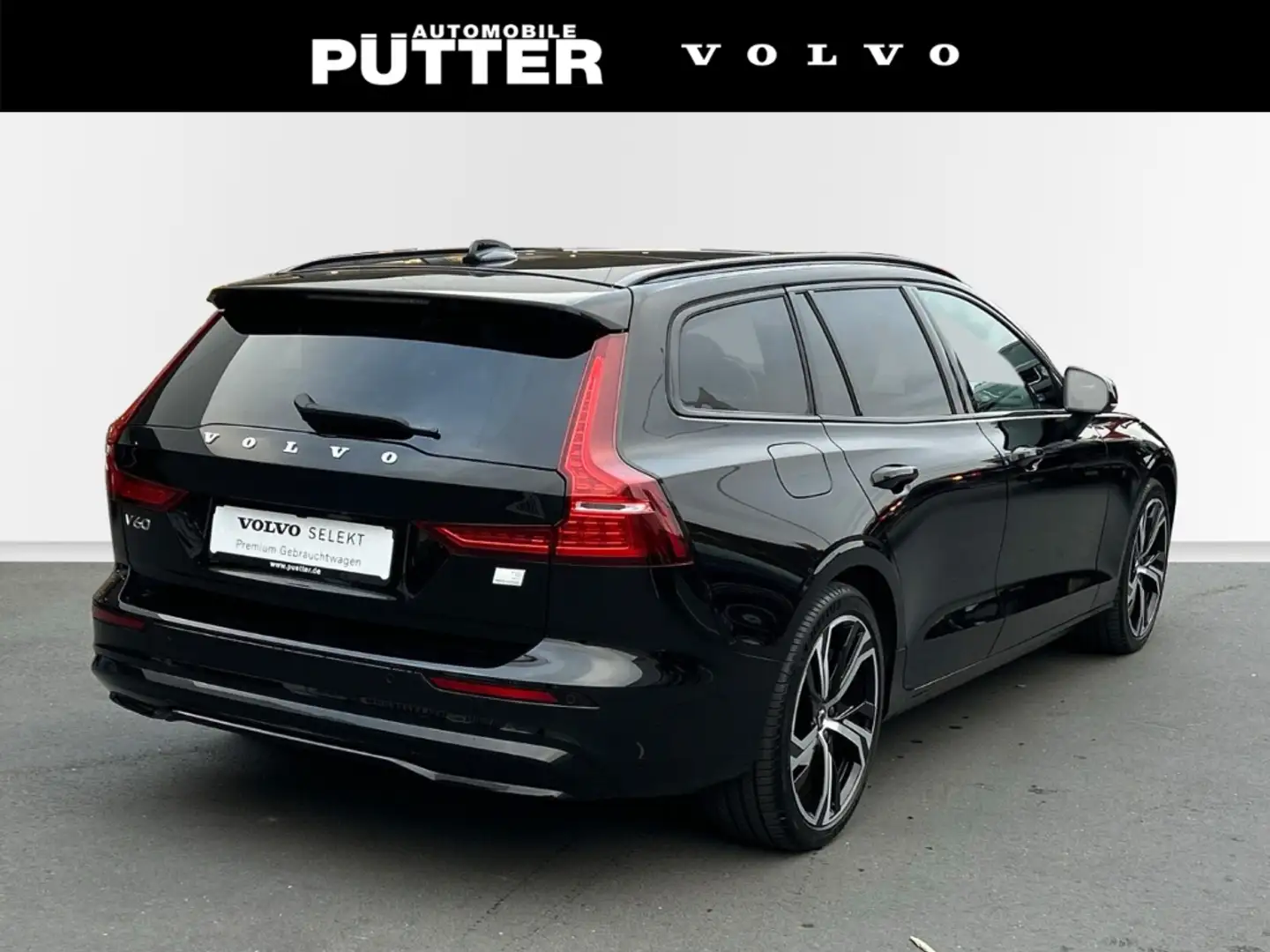 Volvo V60 Recharge T8 AWD Ultimate Dark 19'' AHK ACC HUD Har Schwarz - 2