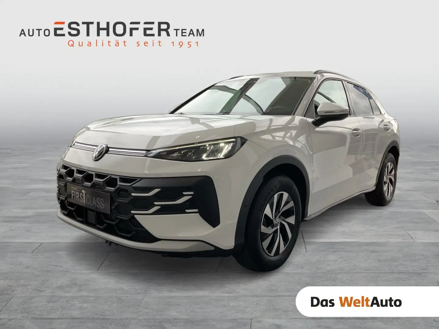 Volkswagen T-Roc Life eTSI DSG Weiß - 1