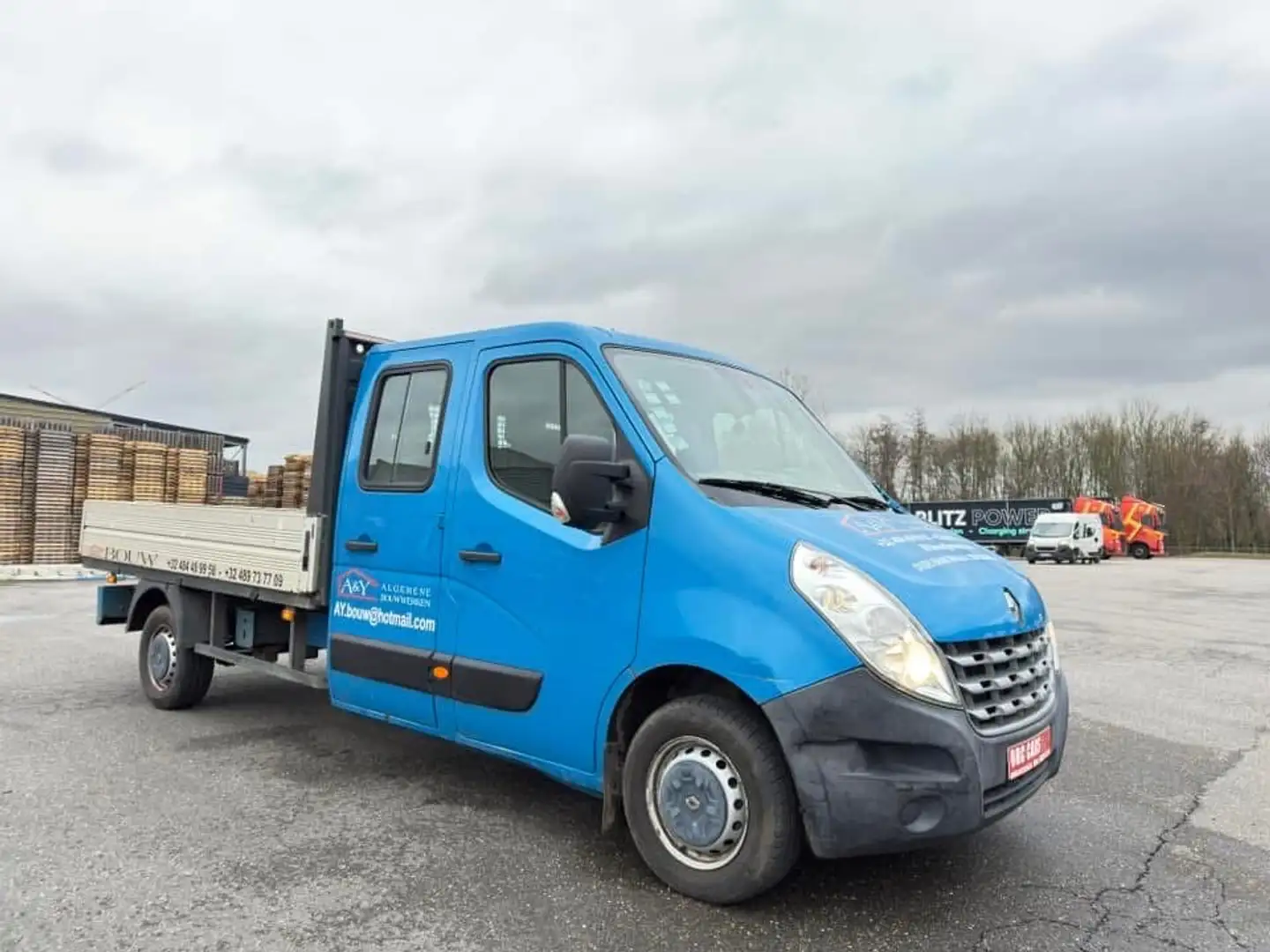 Renault Master Master DoKa Pritsche L3H1 T35 2.3dCi 7 PL Albastru - 1