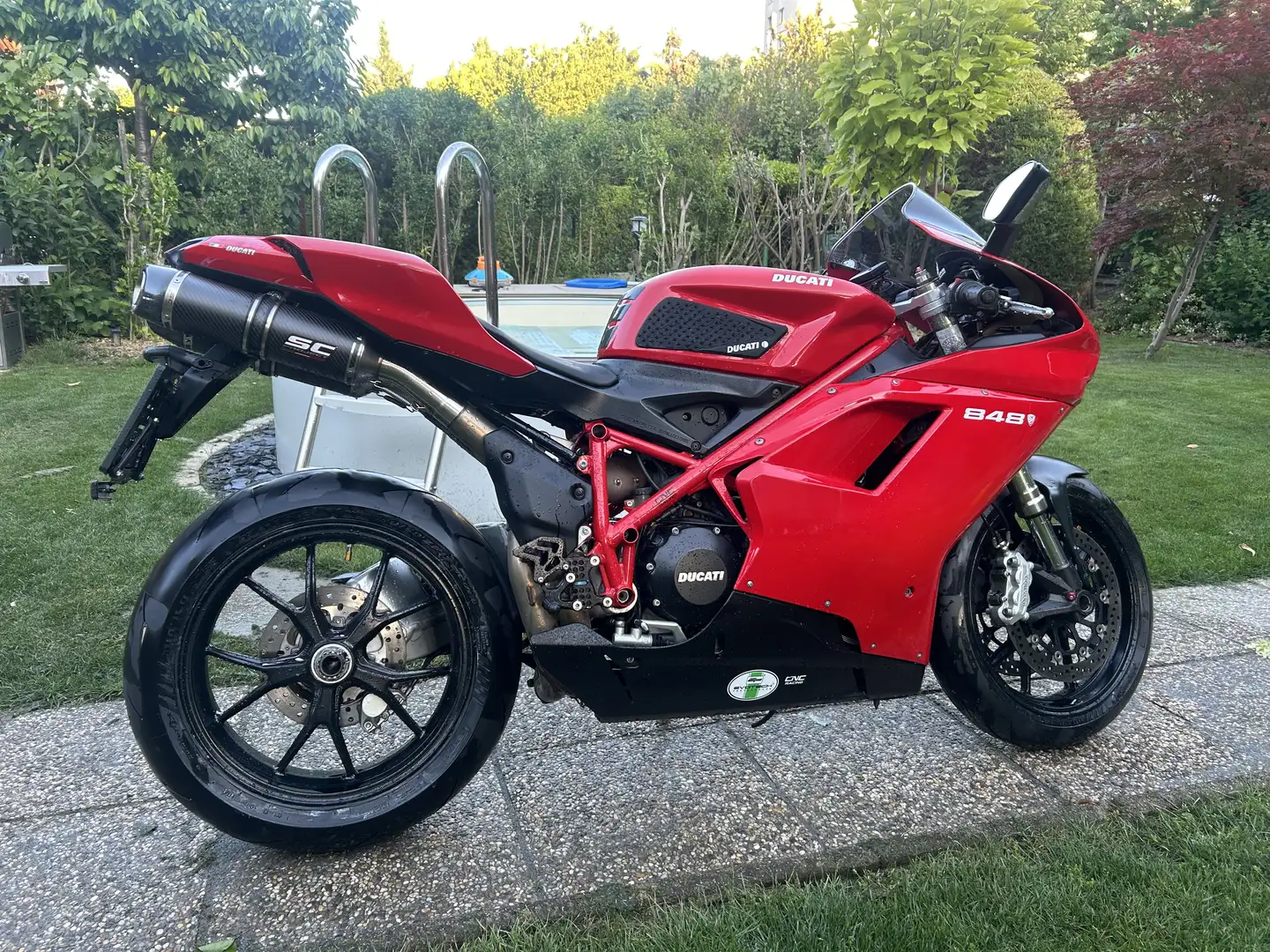 Ducati 848 SBK Roşu - 2