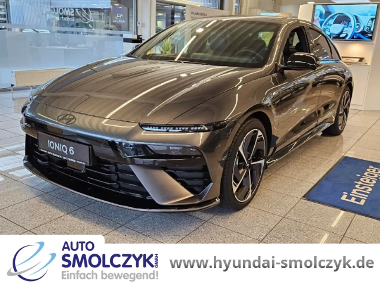 Hyundai IONIQ 6 N Line X 84KWh ALLRAD+HEADUP+ALCANTARA Verde - 1