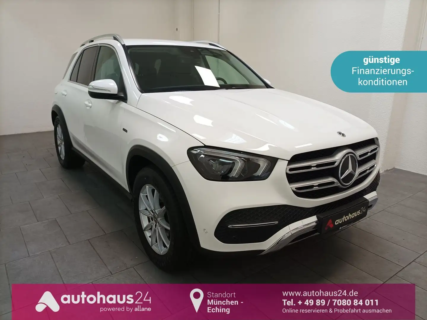 Mercedes-Benz GLE 350 e 4Matic AHK|Navi|CAM|LED|Sitzhzg. Weiß - 1