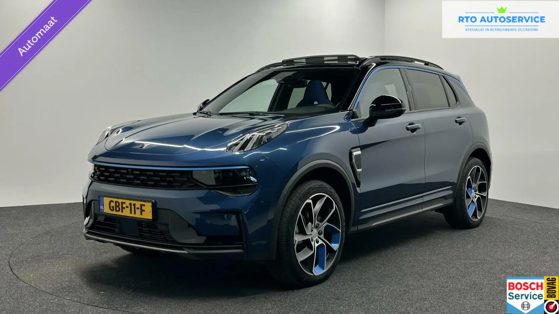 Lynk & Co 01 1.5 261PK Plug-in Hybrid Zwarte hemel|360 Camera|P Azul - 1
