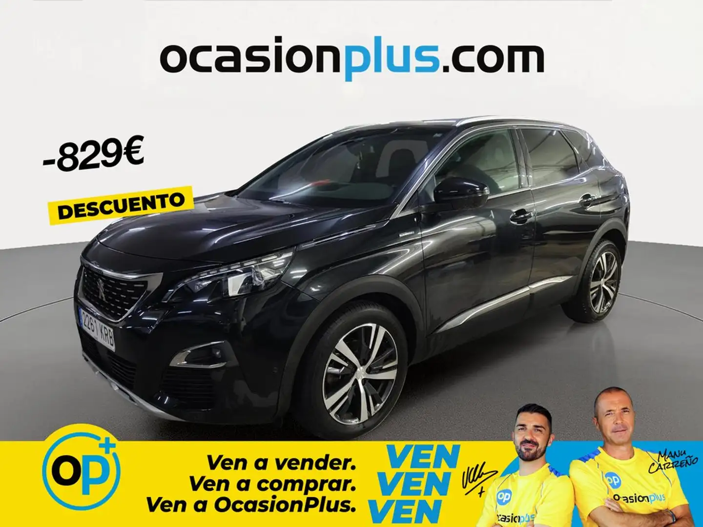 Peugeot 3008 1.2 S&S PureTech GT Line 130 Negro - 1
