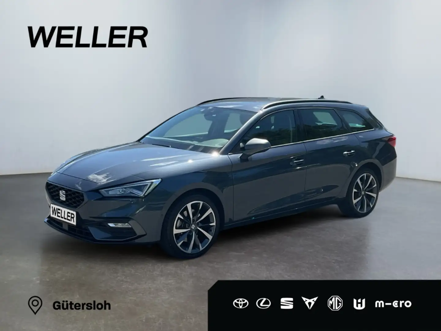 SEAT Leon ST 1.4 e-Hybrid DSG FR *AHK*Navi*LED*Memory* Grau - 1