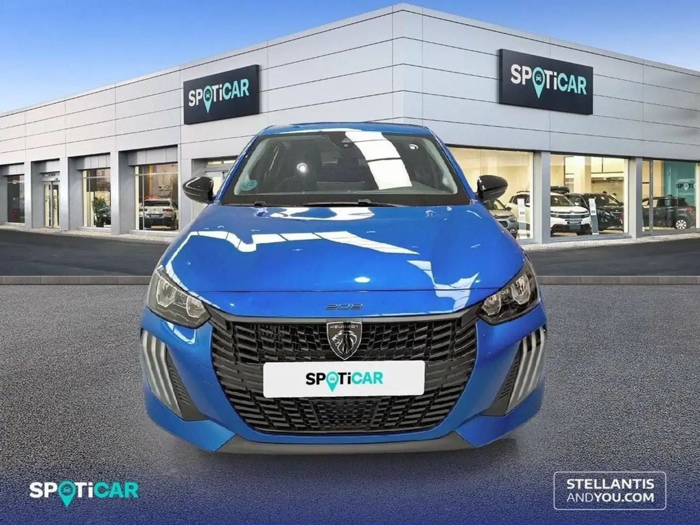 Peugeot 208 Puretech 100 Active Bleu - 2