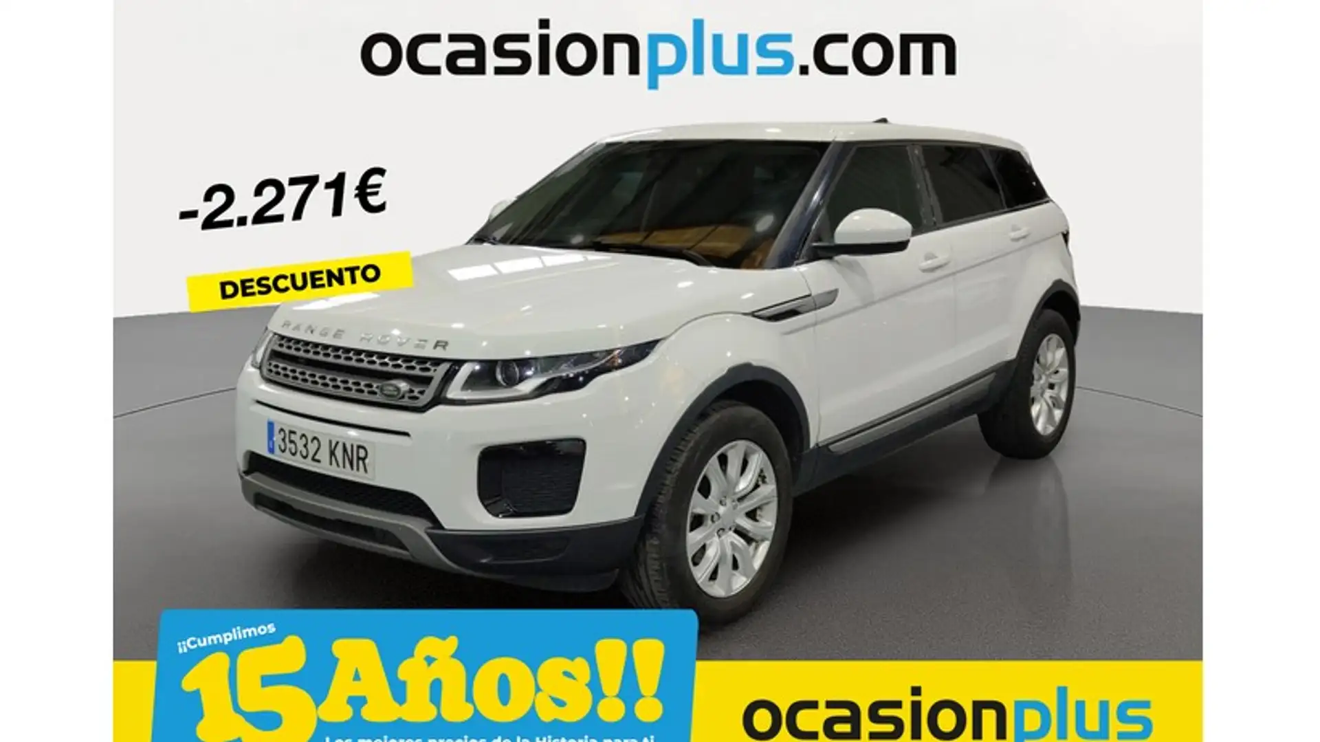 Land Rover Range Rover Evoque 2.0TD4 Pure 4WD 150 Blanc - 1