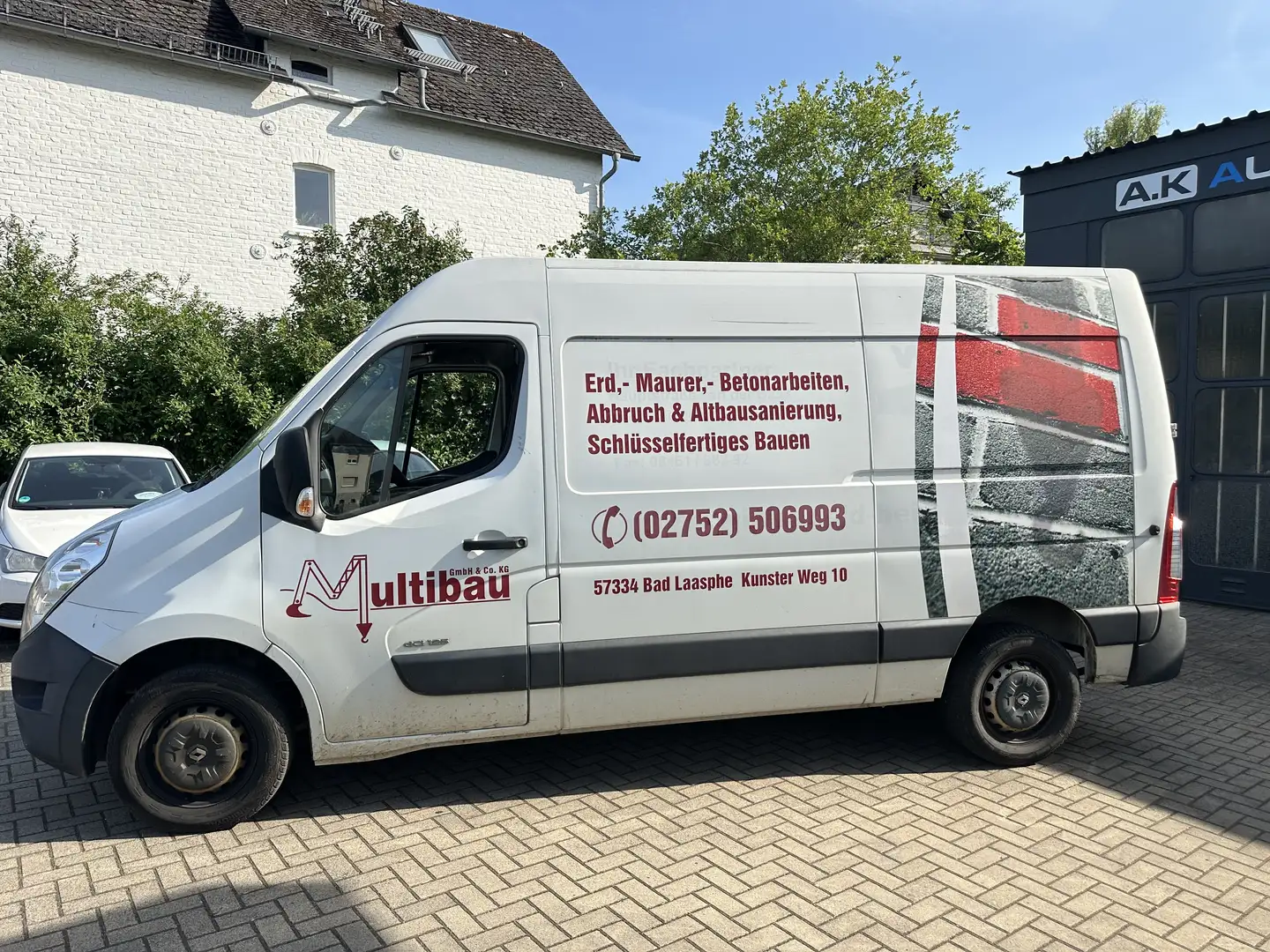 Renault Master L2H2 HKa 3,5t/Kamera/Euro5/Klima/Keine Leistung Blanc - 2
