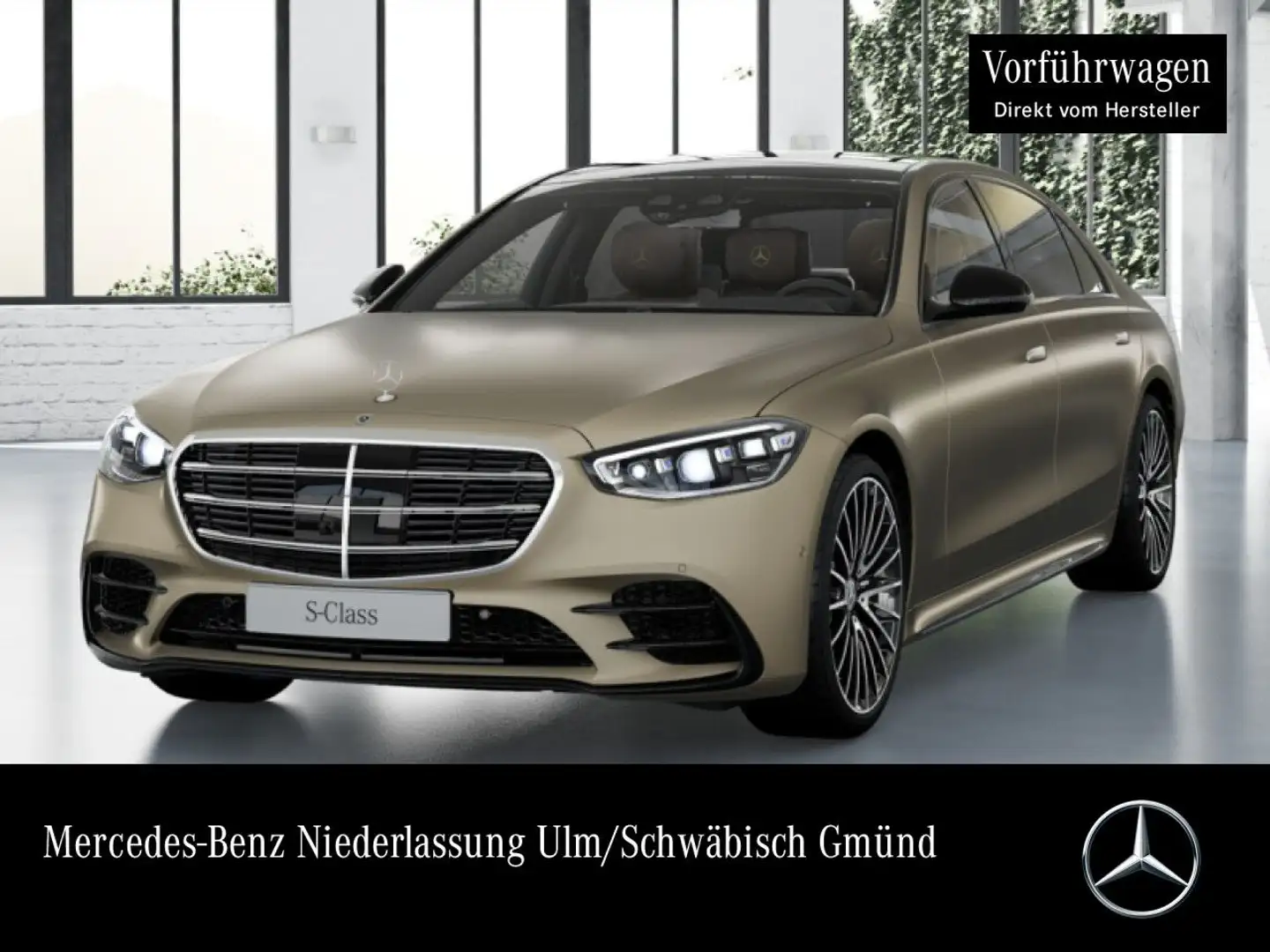 Mercedes-Benz S 600 S 580 L 4M AMG+NIGHT+PANO+DIGITAL-L+BURMESTER4D+TV Bronze - 1