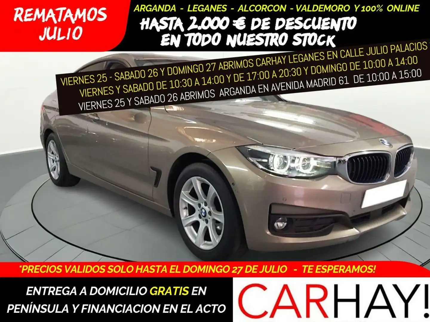 BMW 218 GT XDRIVE 190CV 2018 Gris - 1