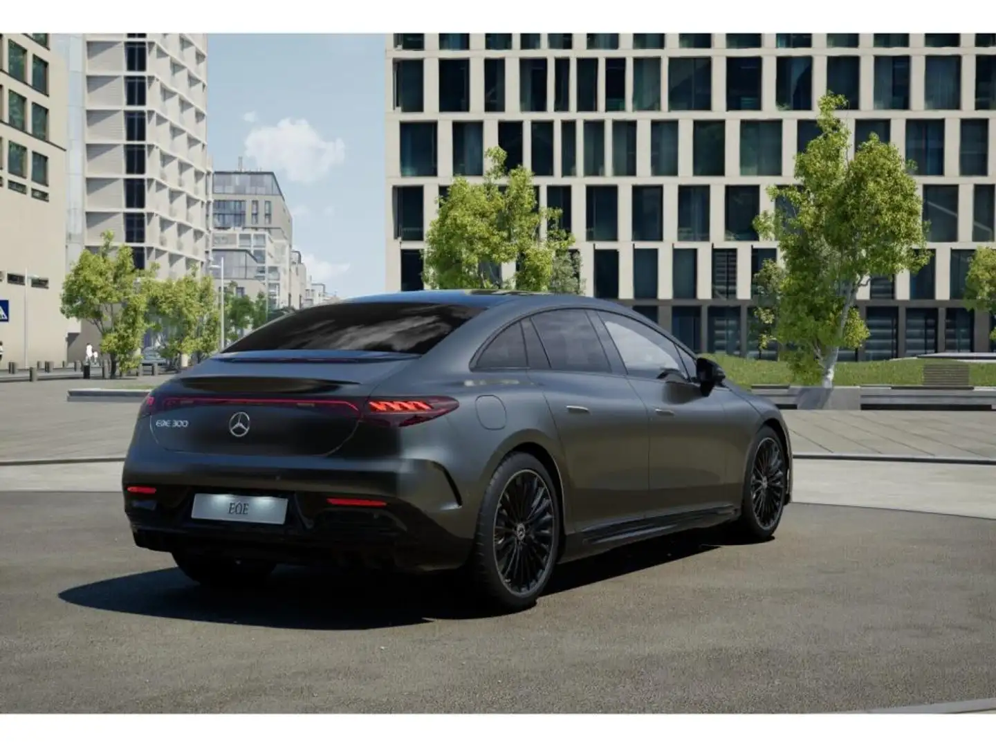 Mercedes-Benz EQE 300 AMG-Sport/Pano/AIRM/360/Burm/DIGITAL/21" Gris - 2