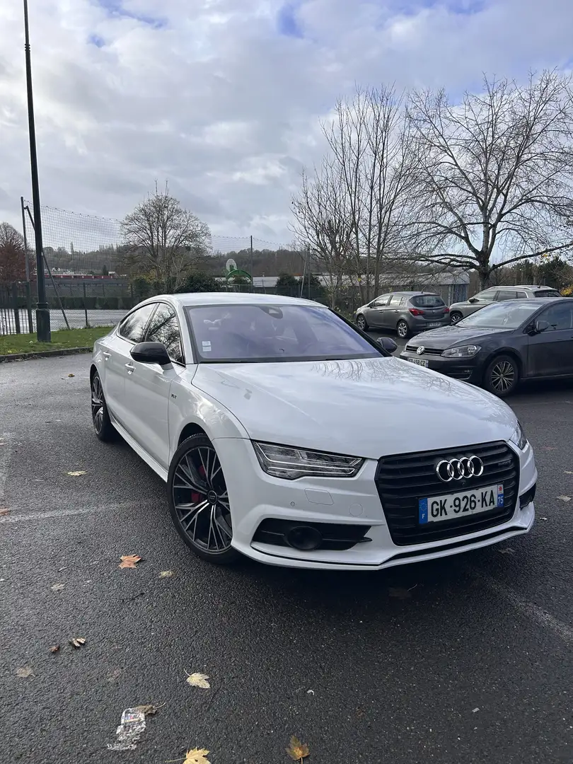 Audi A7 Sportback V6 3.0 BiTDI 326 Tiptronic 8 Quattro Compétition Weiß - 1