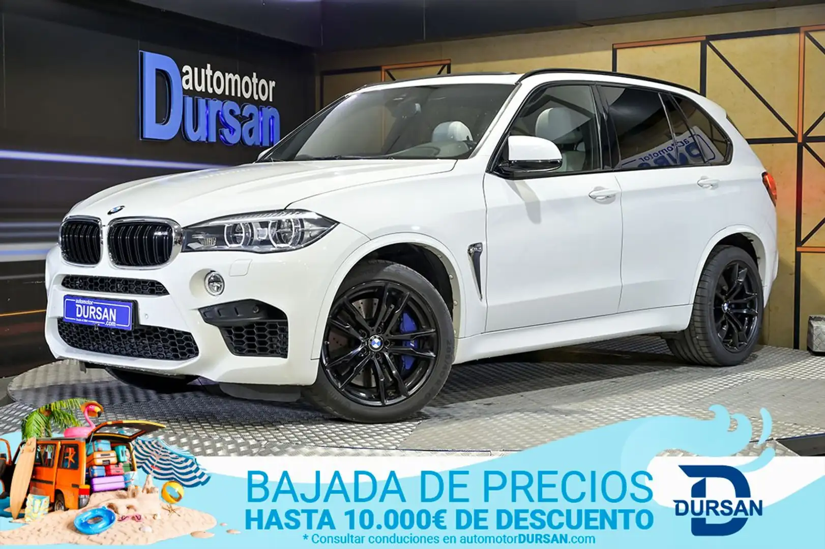 BMW X5 M Blanc - 1