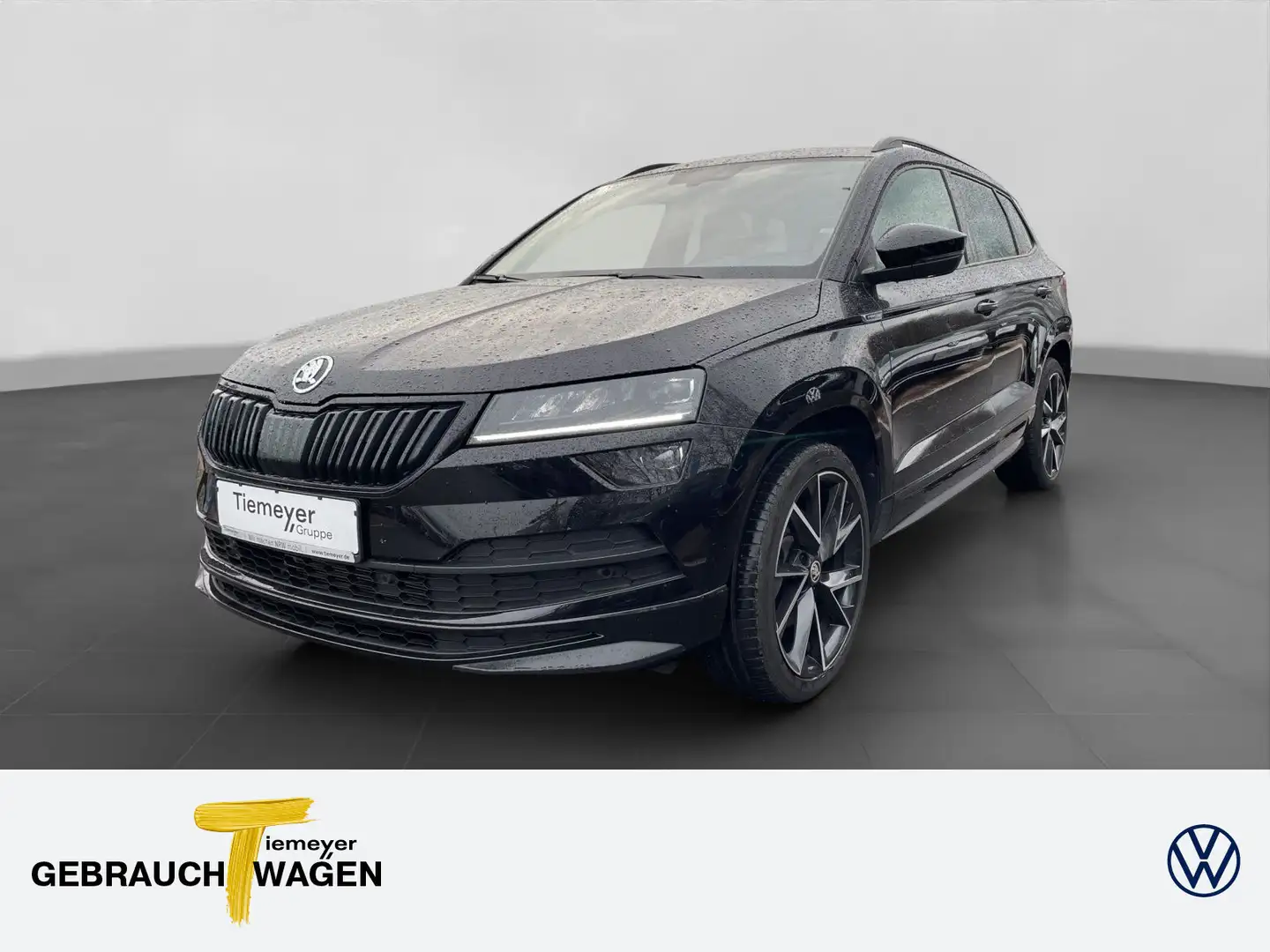 Skoda Karoq 2.0 TDI DSG 4x4 SPORTLINE LED LM19 AHK Schwarz - 1