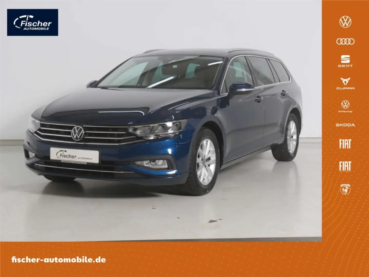 Volkswagen Passat Variant 1.5 TSI Business 6-Gg. AHK/NAV/SH Blauw - 1