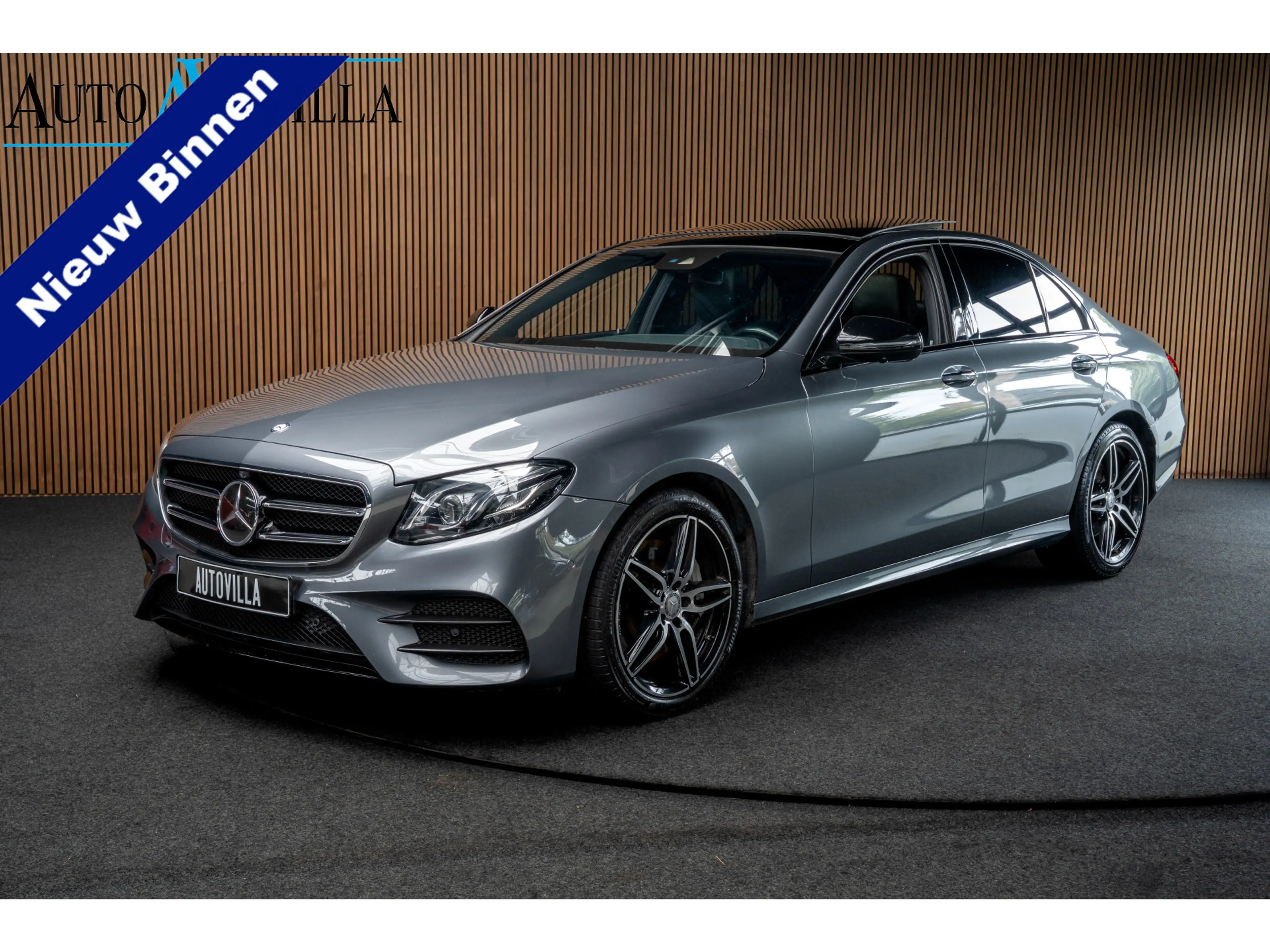 Mercedes-Benz E 350 d AMG Panodak Leer 360° Burmester Navi Softclose D
