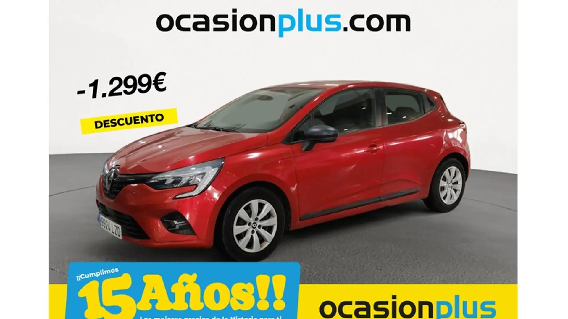Renault Clio TCe Business 67kW Rojo - 1