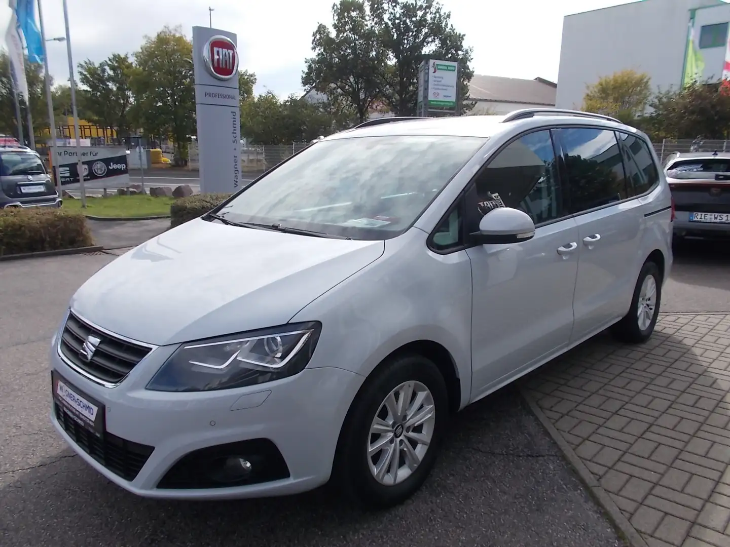 SEAT Alhambra Style 2.0 TDI DSG + 7 Sitze + AHK Weiß - 1