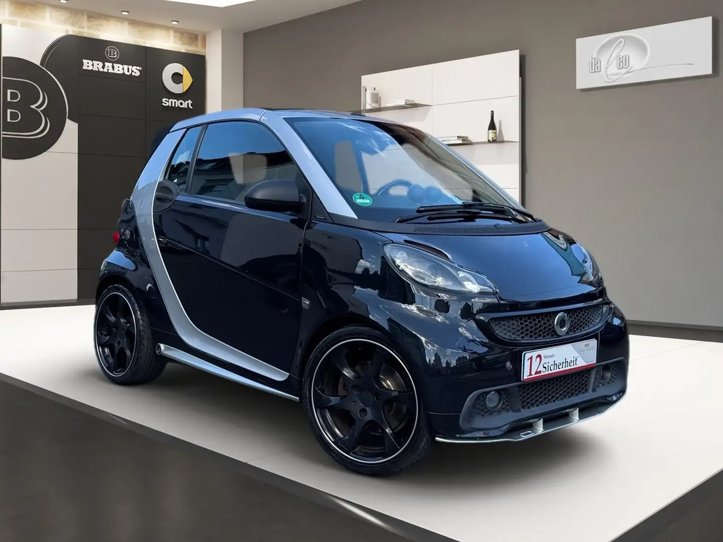 smart forTwo BRABUS Xclusive Navi Tempomat Sitzheizung Noir - 2
