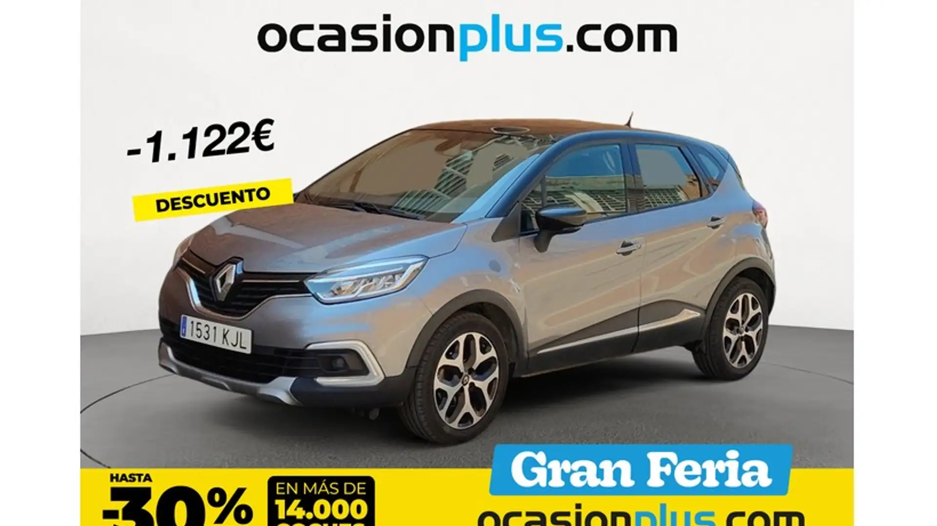 Renault Captur 1.5dCi Energy eco2 Zen 66kW Grigio - 1