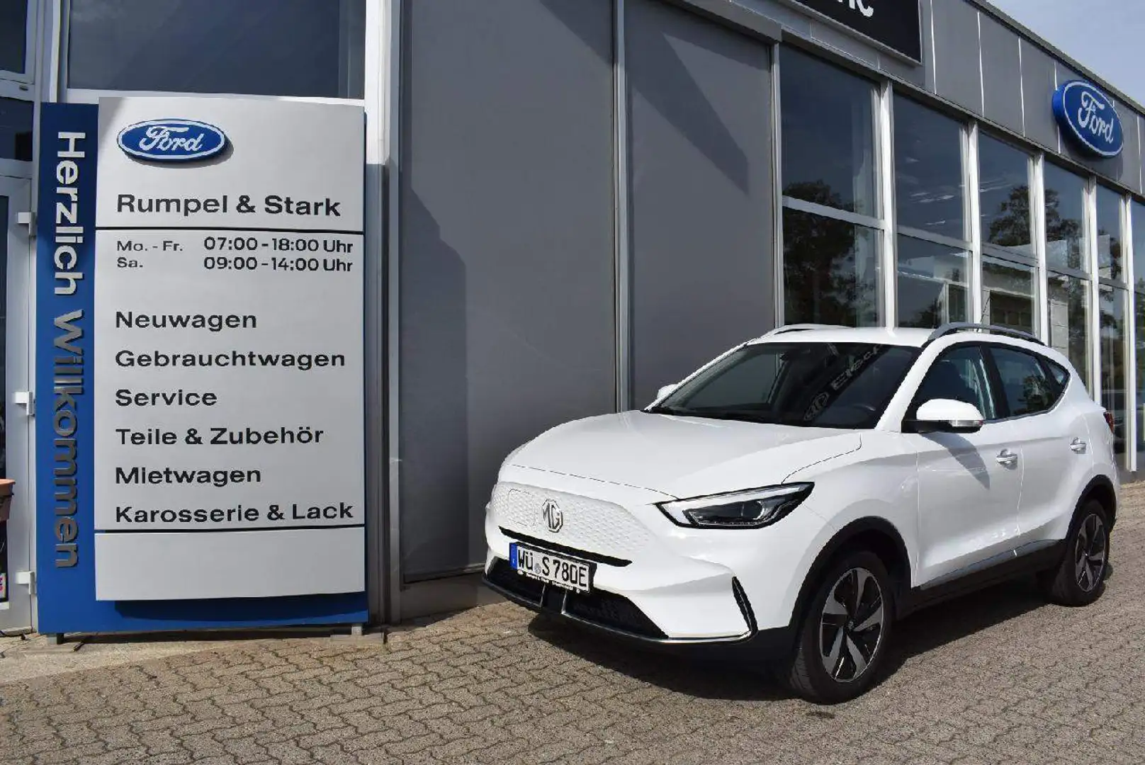MG ZS Comfort Weiß - 1