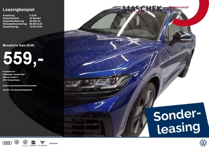 Volkswagen Touareg R 3.0 e-Hybrid AHK Massage HUD Memory AHK HUD
