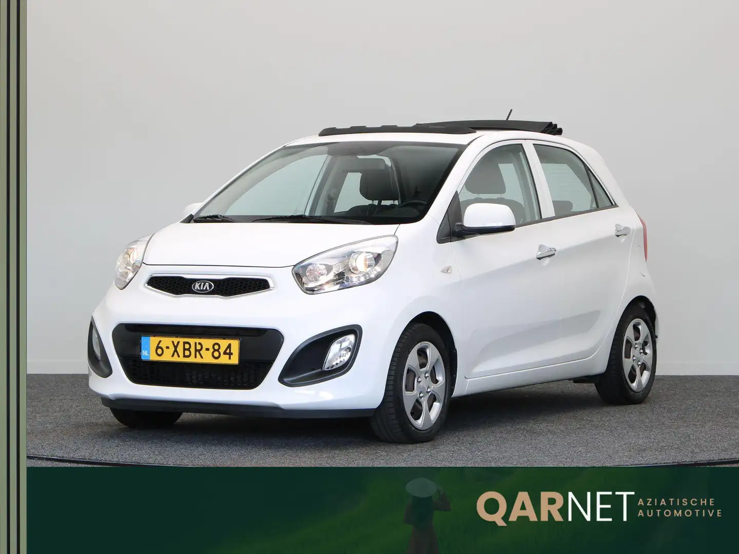 Kia Picanto 1.0 CVVT BusinessLine | Slechts 67.398km | Elektri Blanc - 1