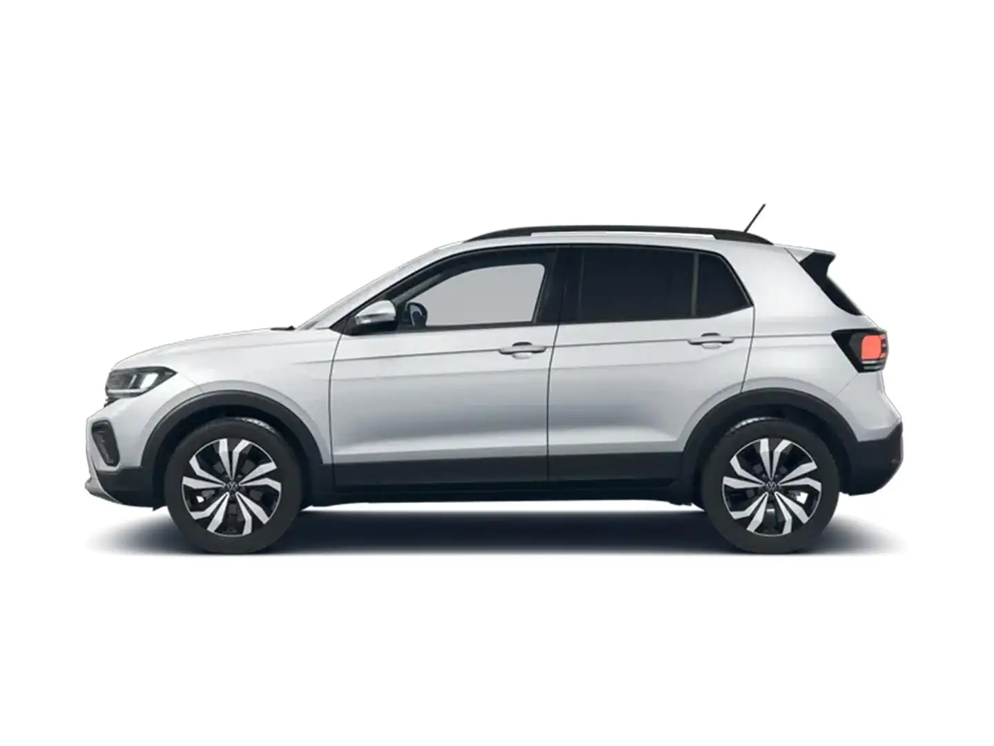 Volkswagen T-Cross Life Edition 1.0 TSI 85 kW / 116 PK Zilver - 2