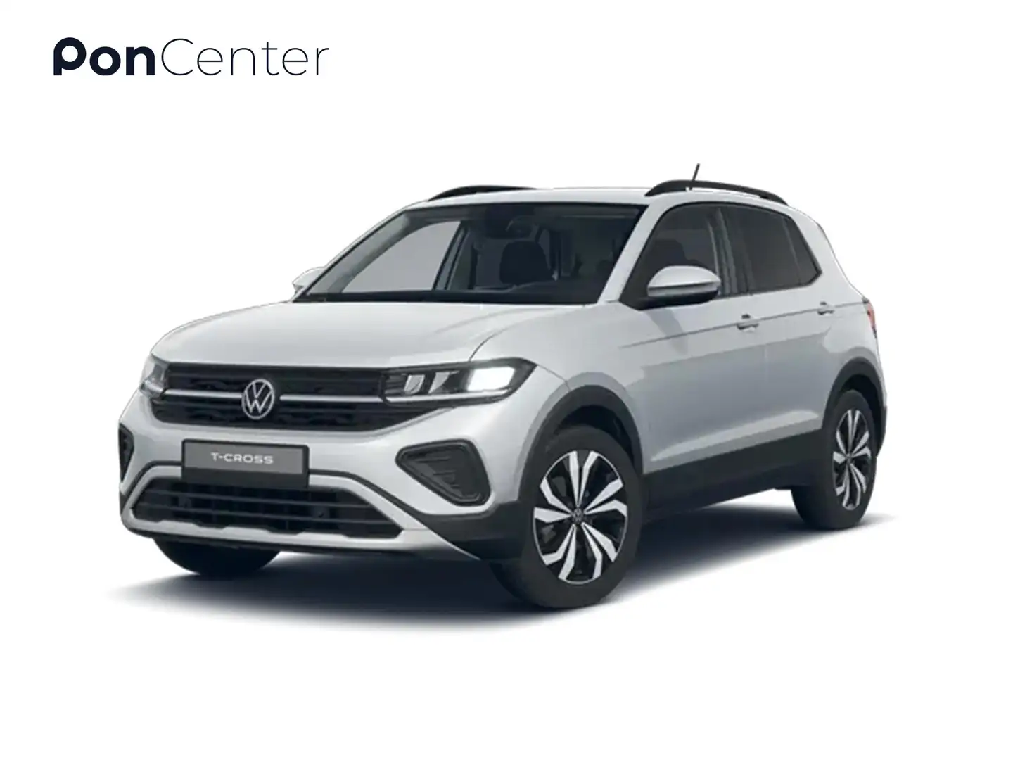 Volkswagen T-Cross Life Edition 1.0 TSI 85 kW / 116 PK Zilver - 1