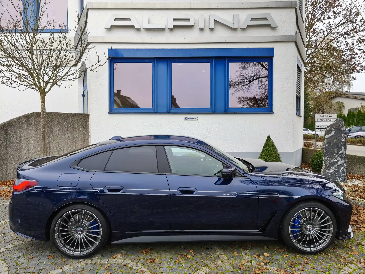 Alpina B4 Gran Coupé SWITCH-TRONIC Allrad iDrive7 Blue - 2