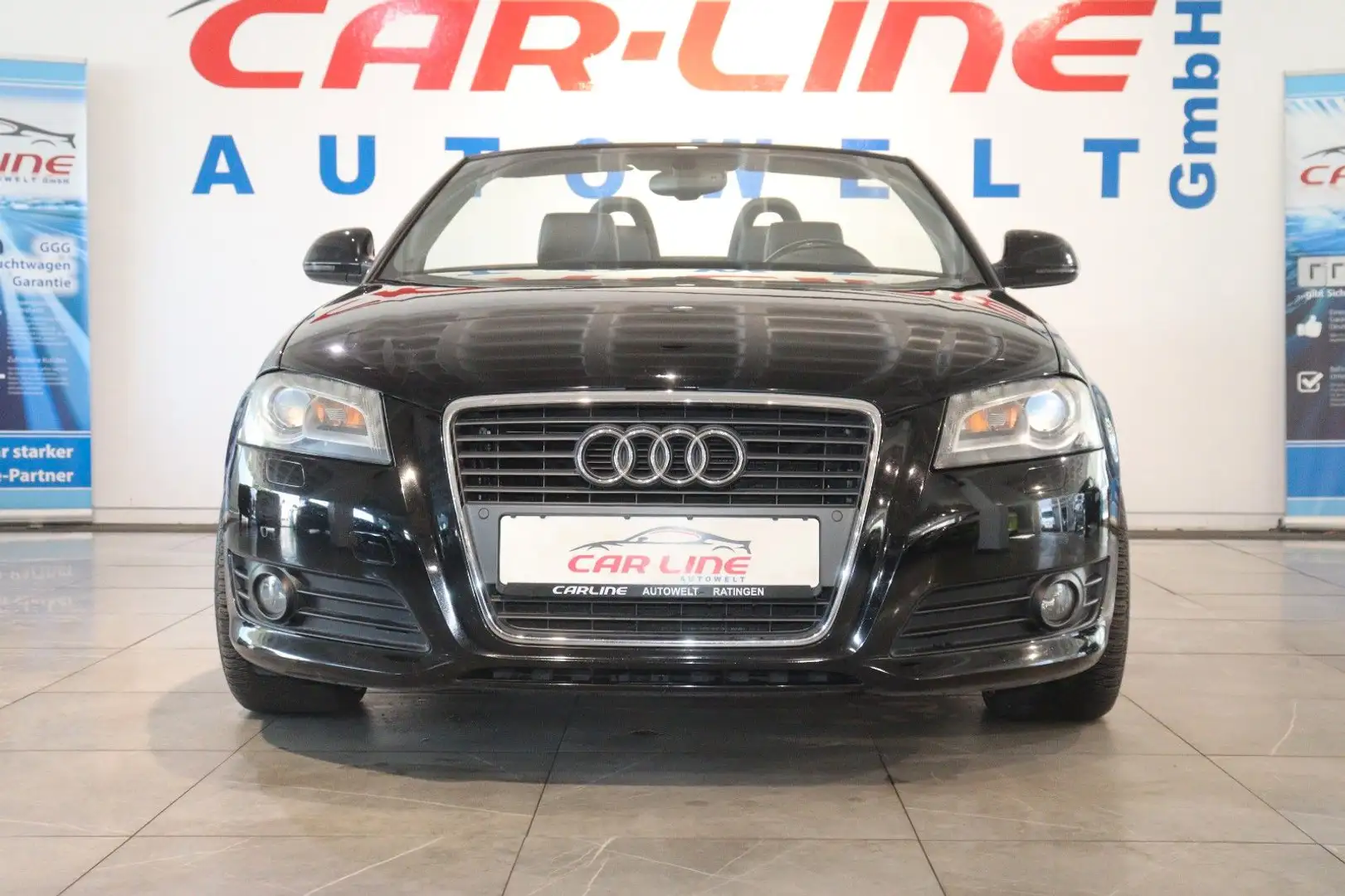 Audi A3 Cabriolet S line plus *Automatik*Navi*Leder* Schwarz - 2