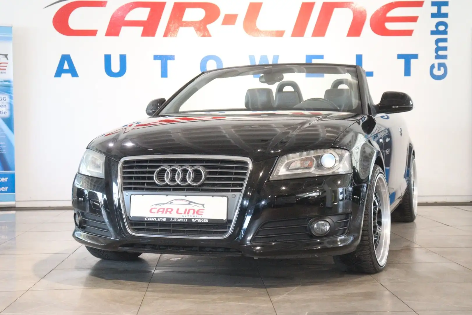 Audi A3 Cabriolet S line plus *Automatik*Navi*Leder* Schwarz - 1