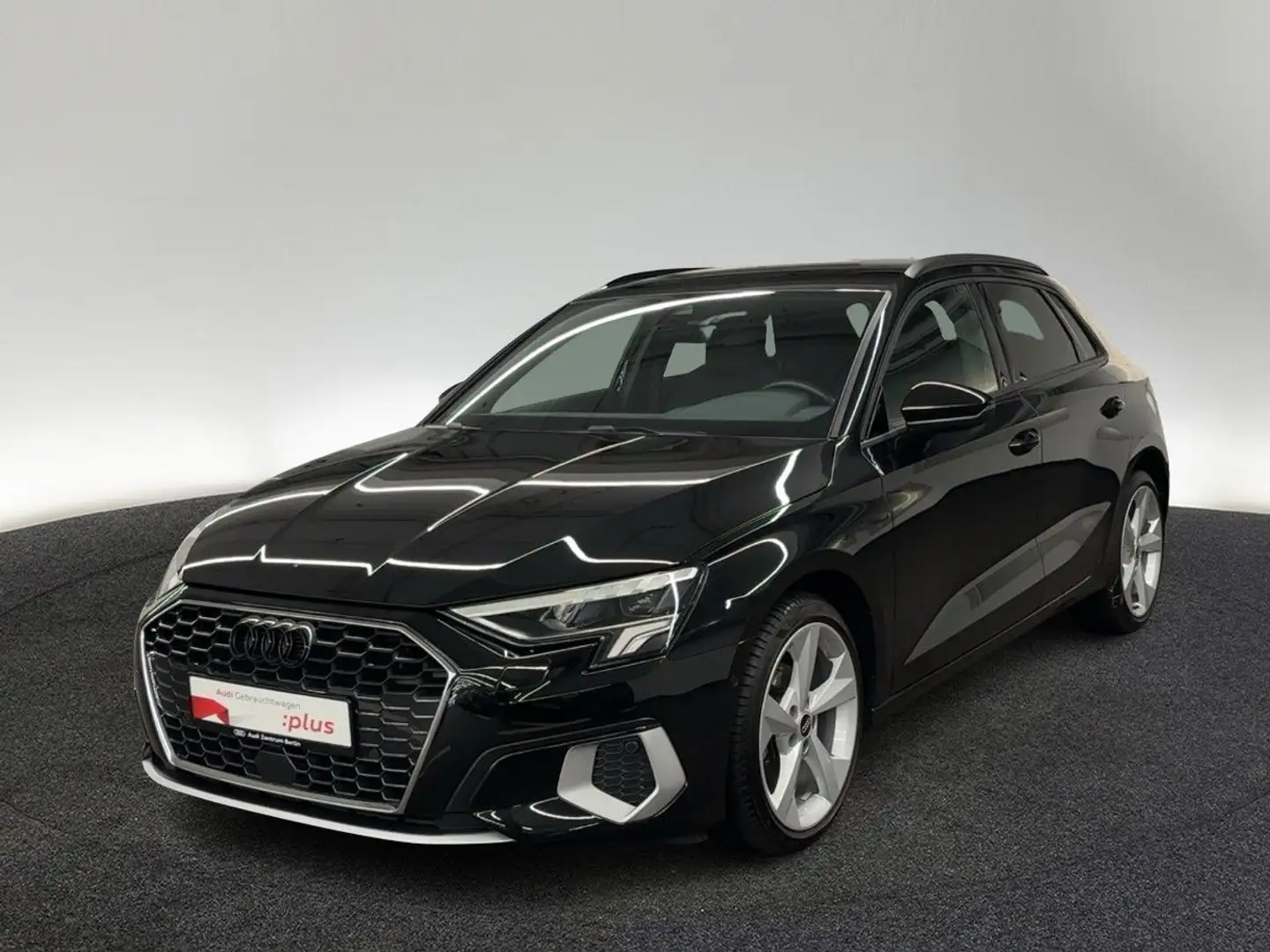 Audi A3 Advanced 30 TDI S tr. AHK LED NAVI Schwarz - 2