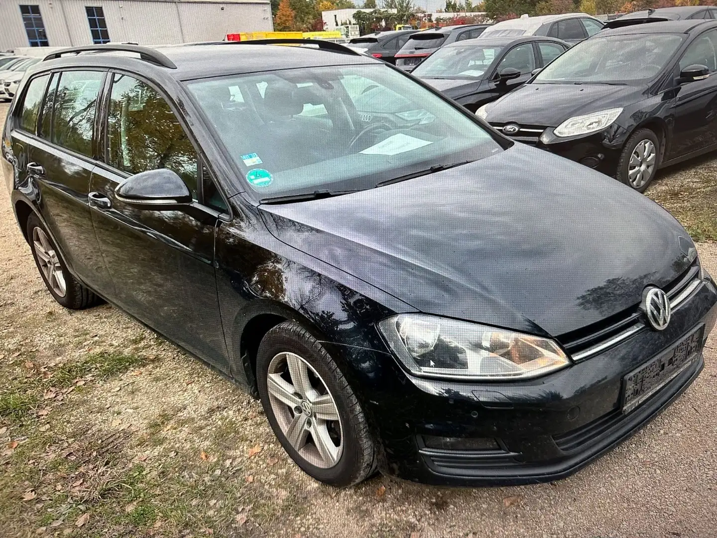 Volkswagen Golf VII Variant Comfortl. 1.6 TDI|AHK|Temp|MFL Schwarz - 1