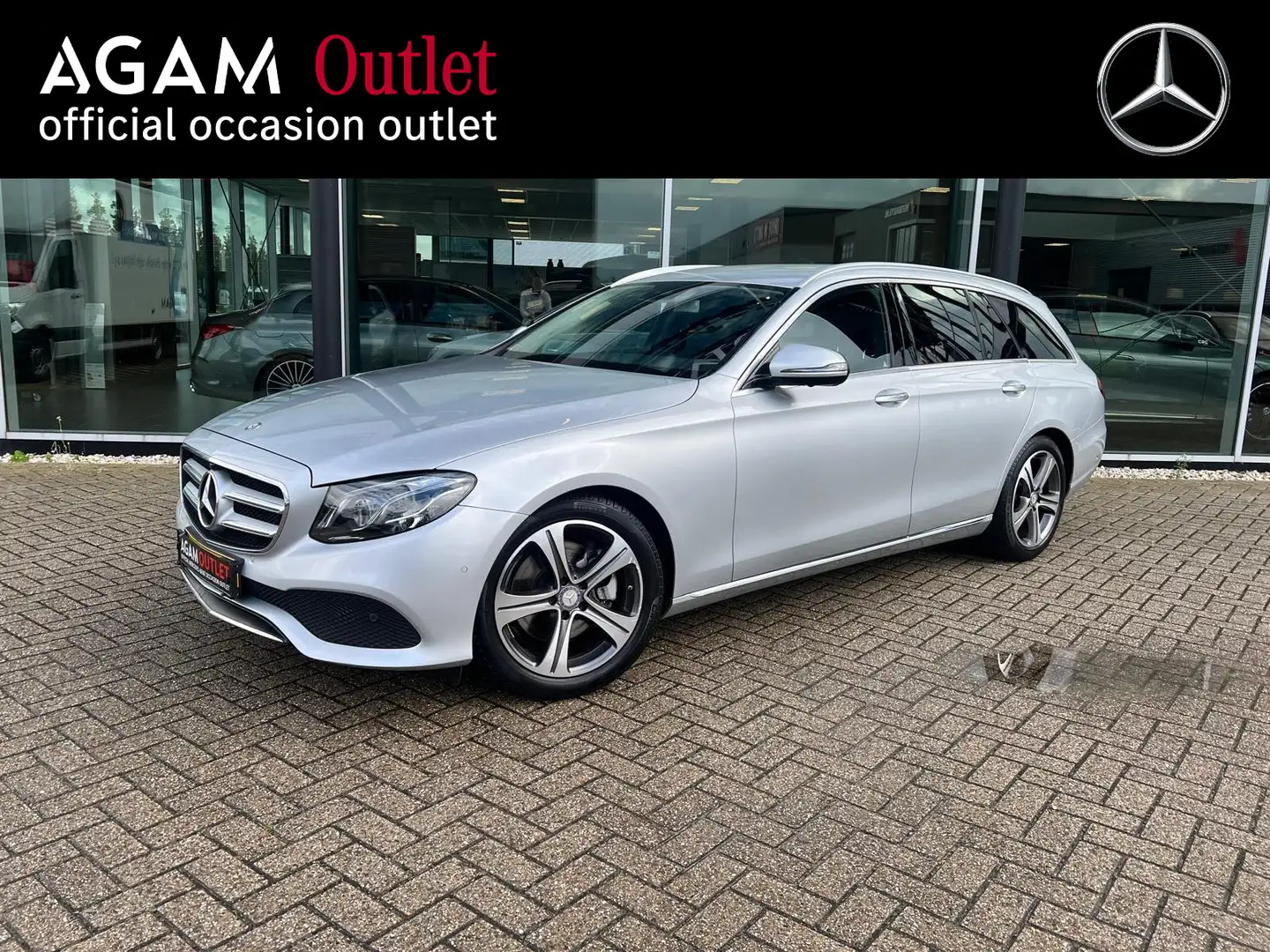 Mercedes-Benz E 200 Estate Dealer onderhouden Grijs - 1