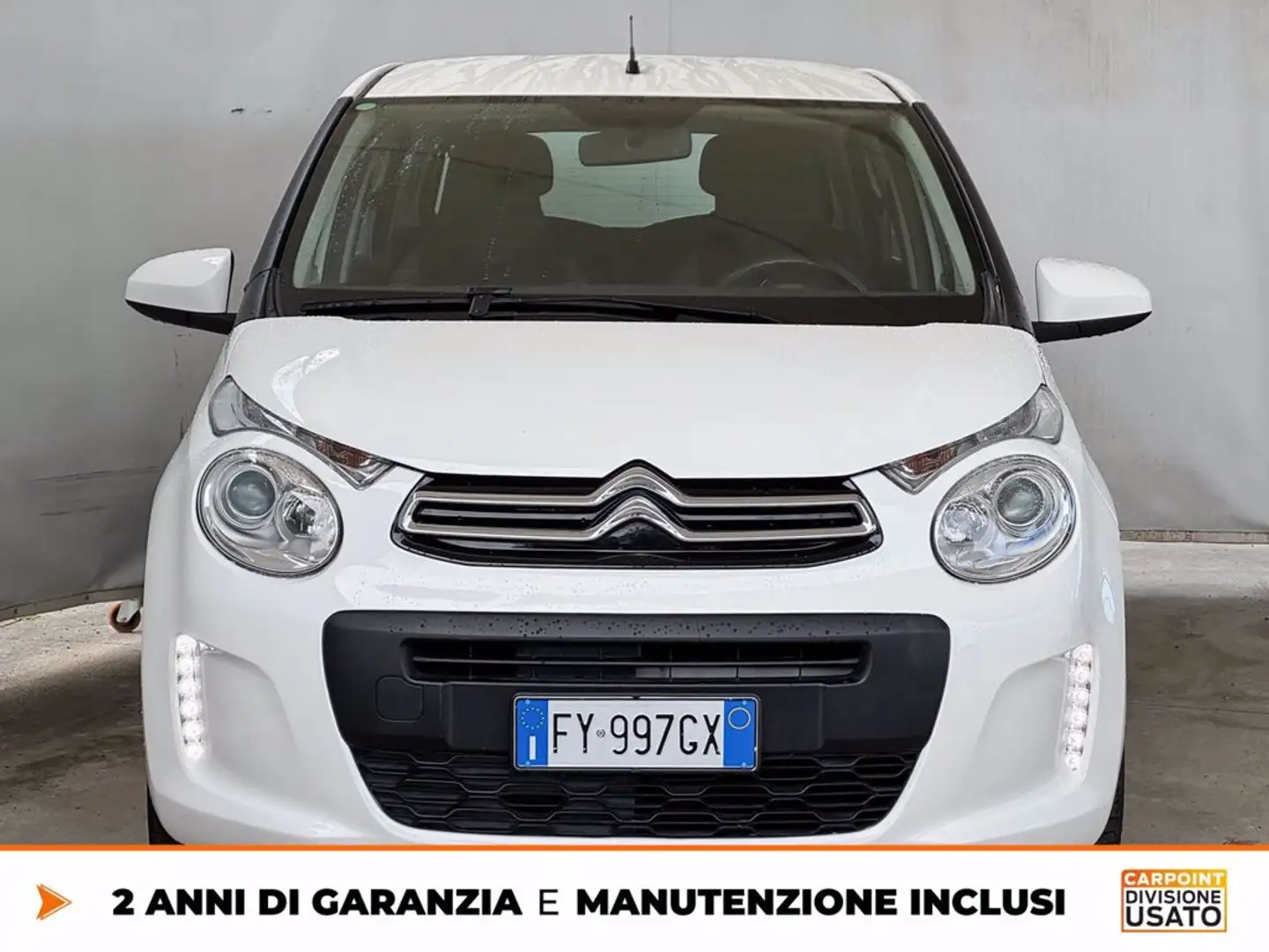 Citroen C1 airscape 5p 1.0 vti shine 72cv neopatentati Bianco - 2