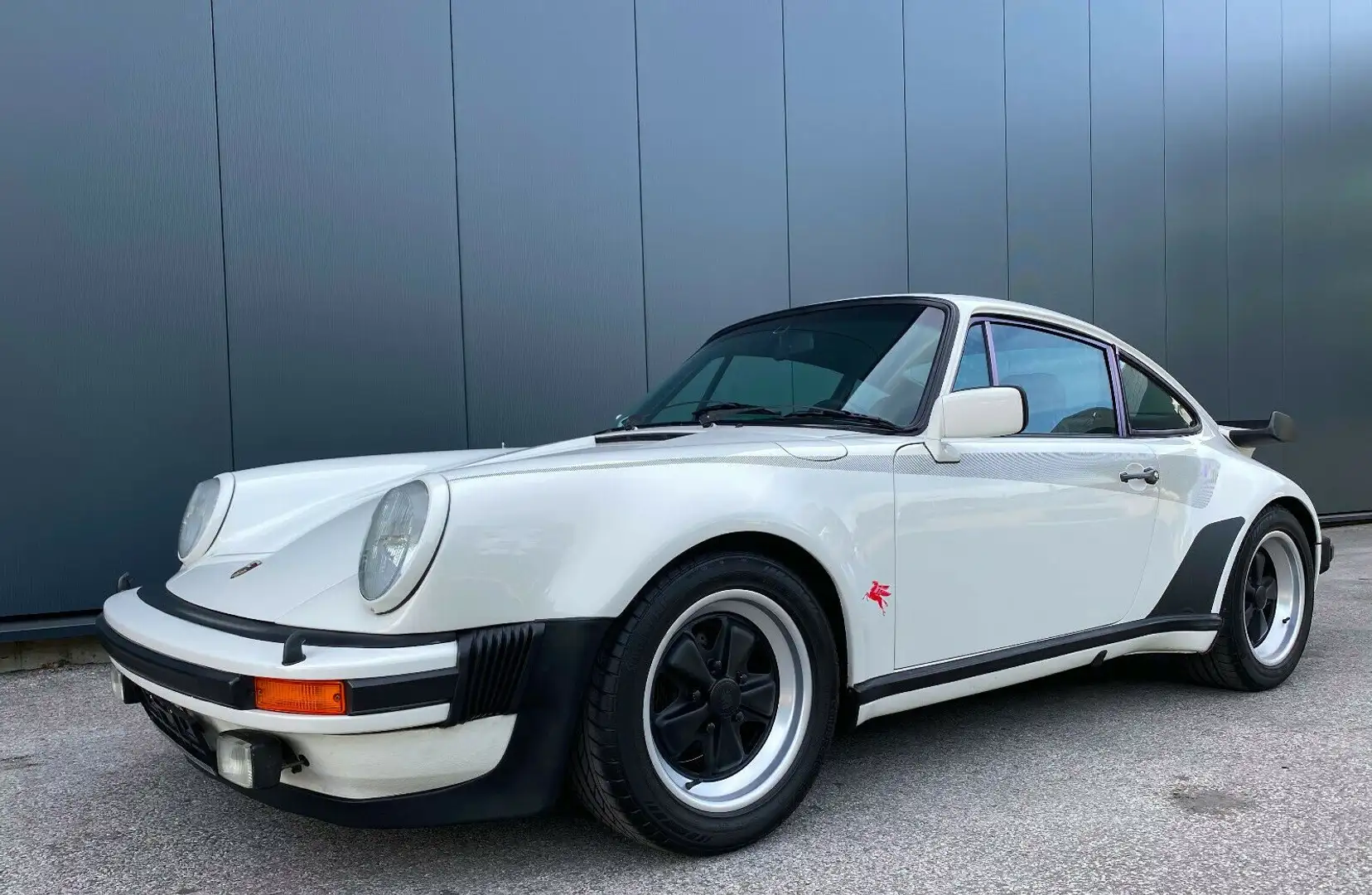 Porsche 930 3.3 turbo Matching No. - deutsch- HZulassung Blanco - 1