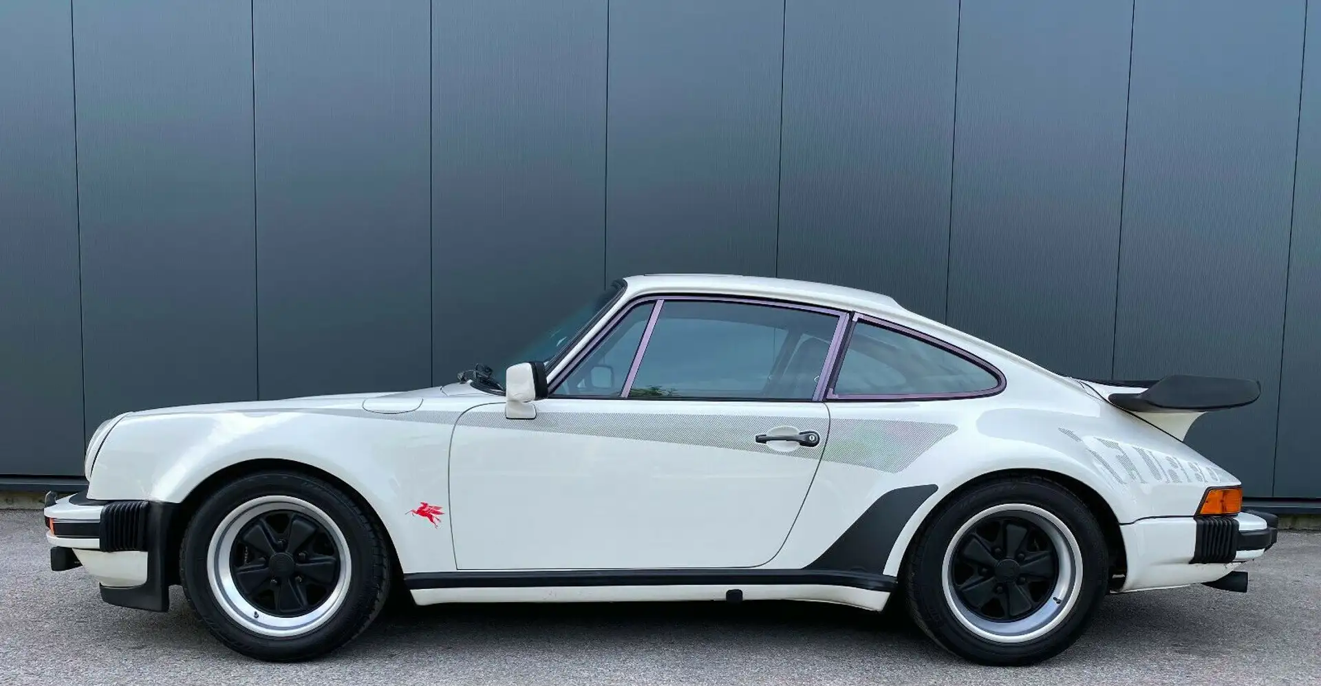 Porsche 930 3.3 turbo Matching No. - deutsch- HZulassung Blanco - 2