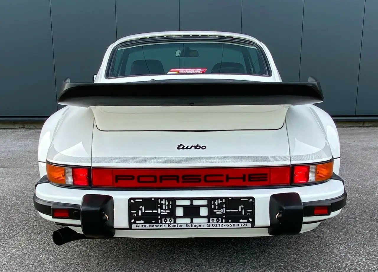 Porsche 930 911 - 930 3.3 turbo Matching No. - deutsch- HZulassung, foto 4