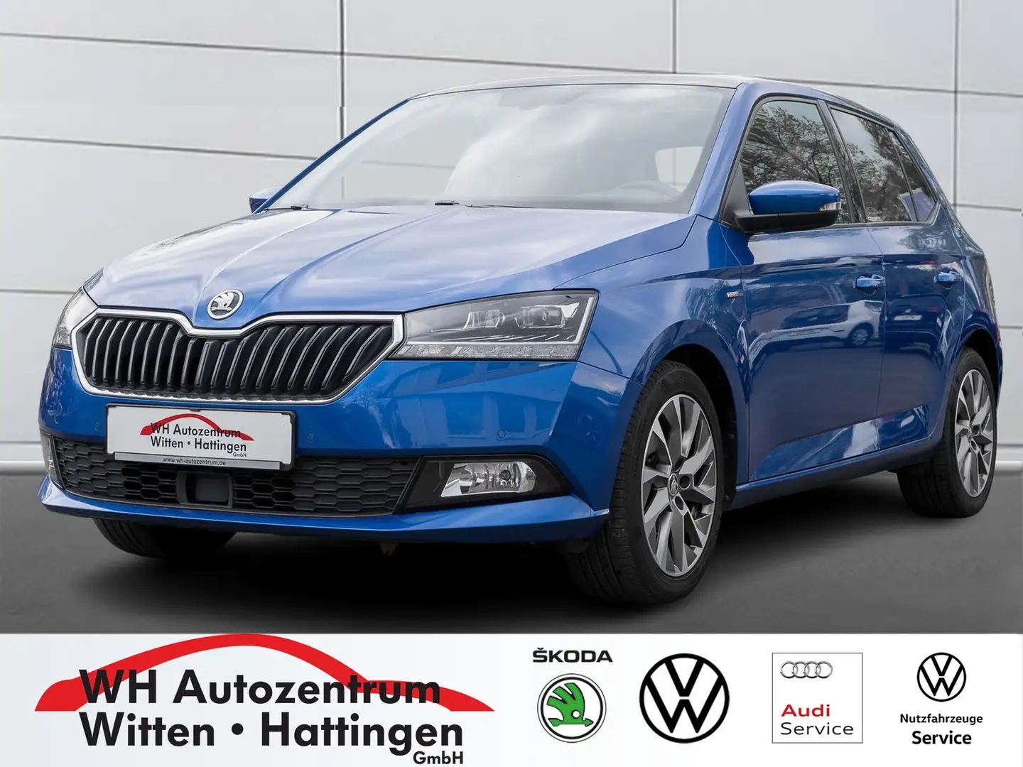 Skoda Fabia 1.0 TSI Clever Best of PANORAMA NAVI AHK LED SI... Blau - 1