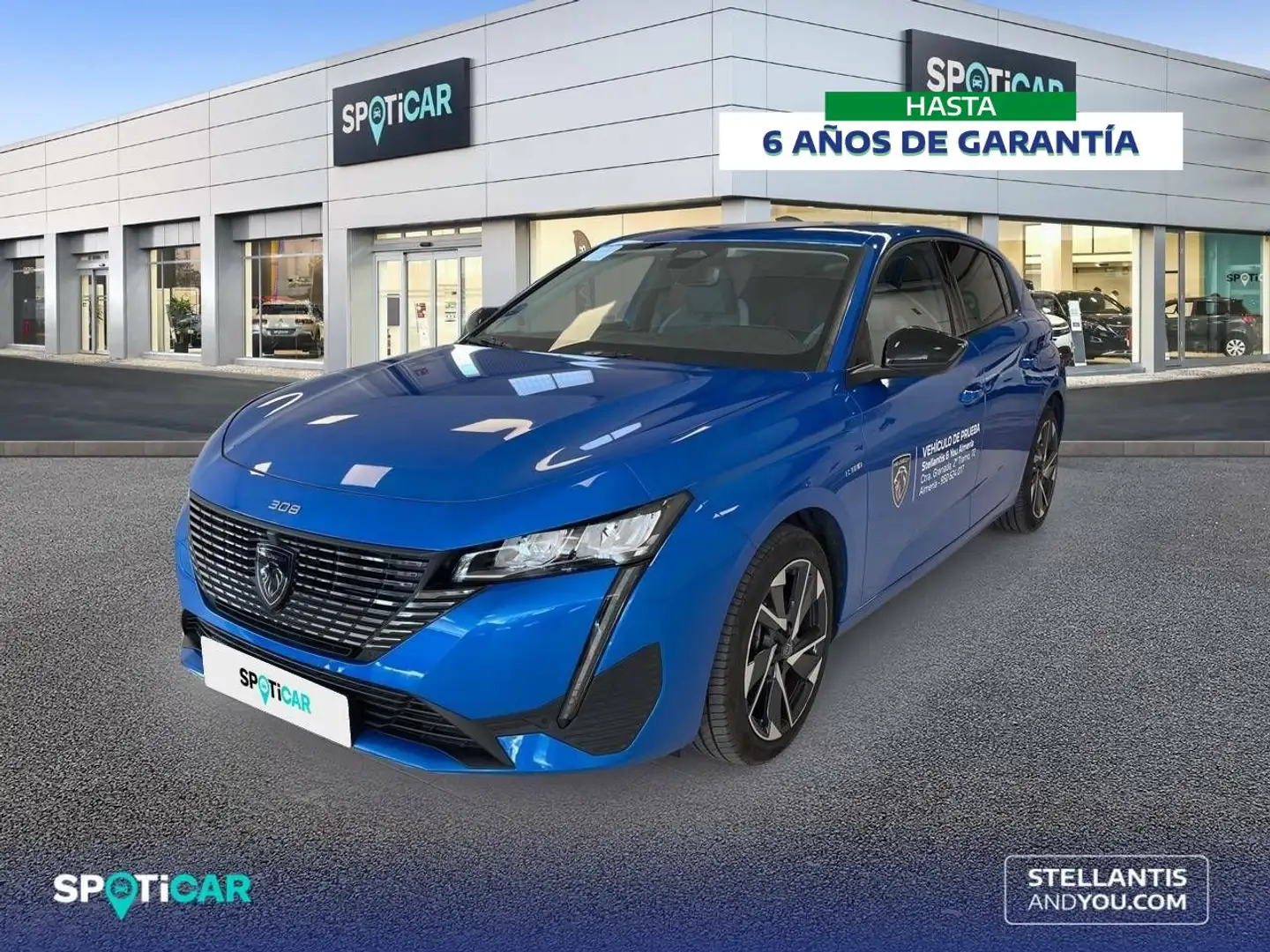 Peugeot 308 5P  Hybrid 180 eEAT8 Allure Pack Blu/Azzurro - 1
