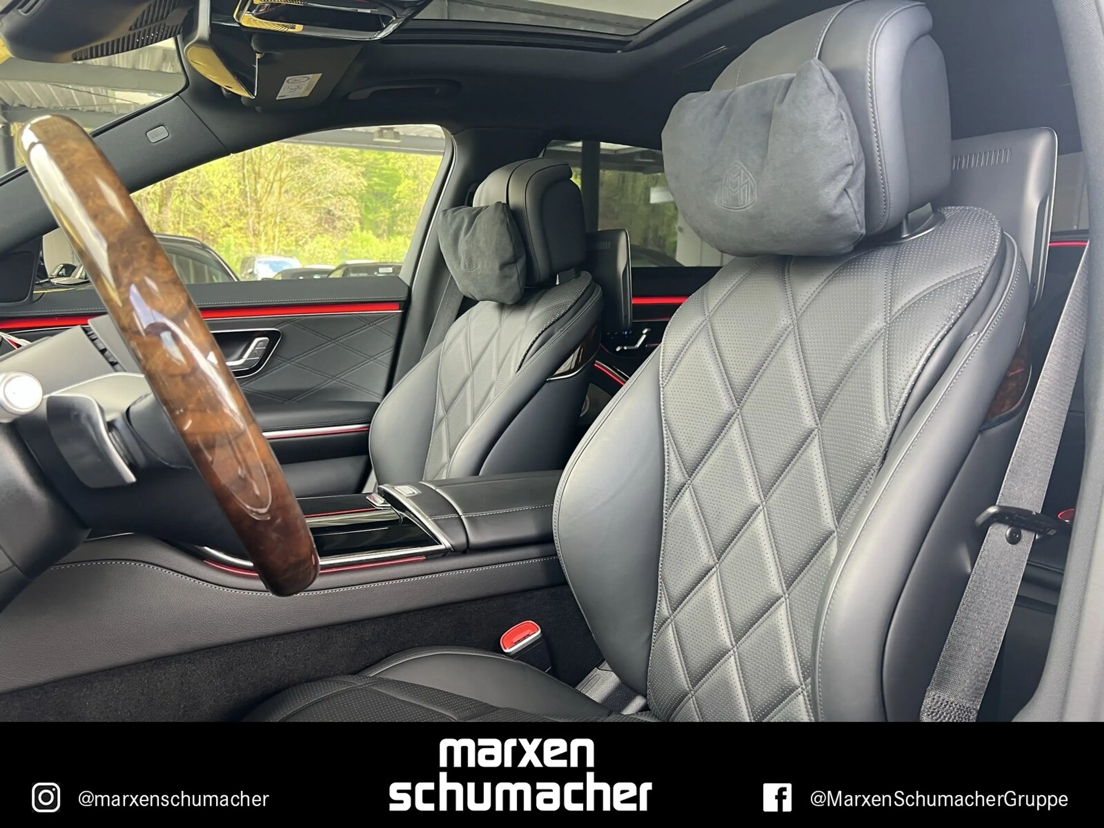 Mercedes-Benz S 580 Maybach S 580 Chauffeur+Massage+Pano+Magno — photo 10