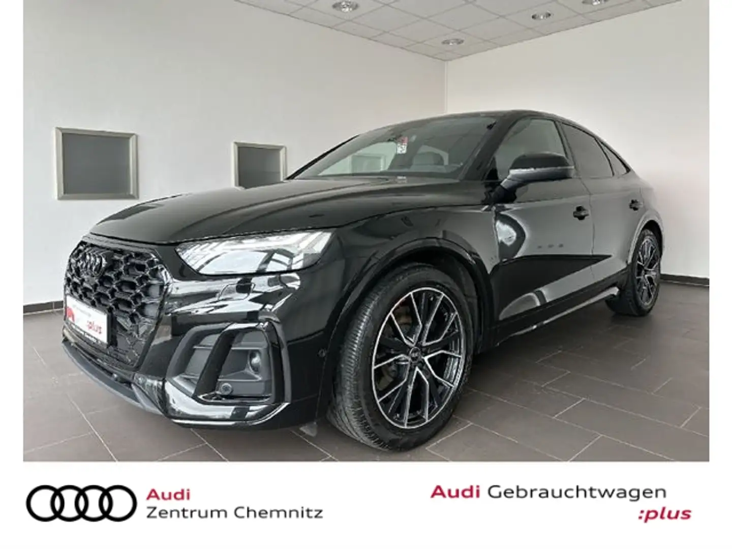 Audi SQ5 Sportback qu.tiptr. STHZG+AIR+360 +ALCANTARA Czarny - 1